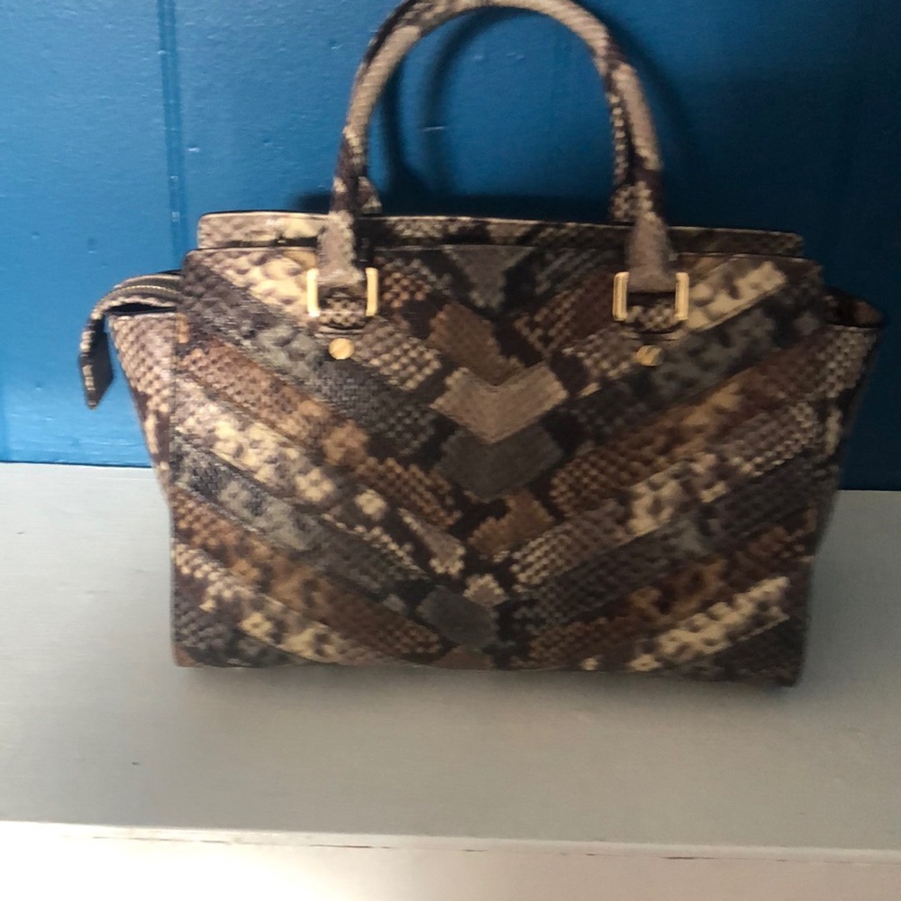 Michael Kors Python handbag - Picture 2 of 4